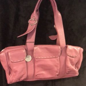 Sigrid Olsen pink leather purse